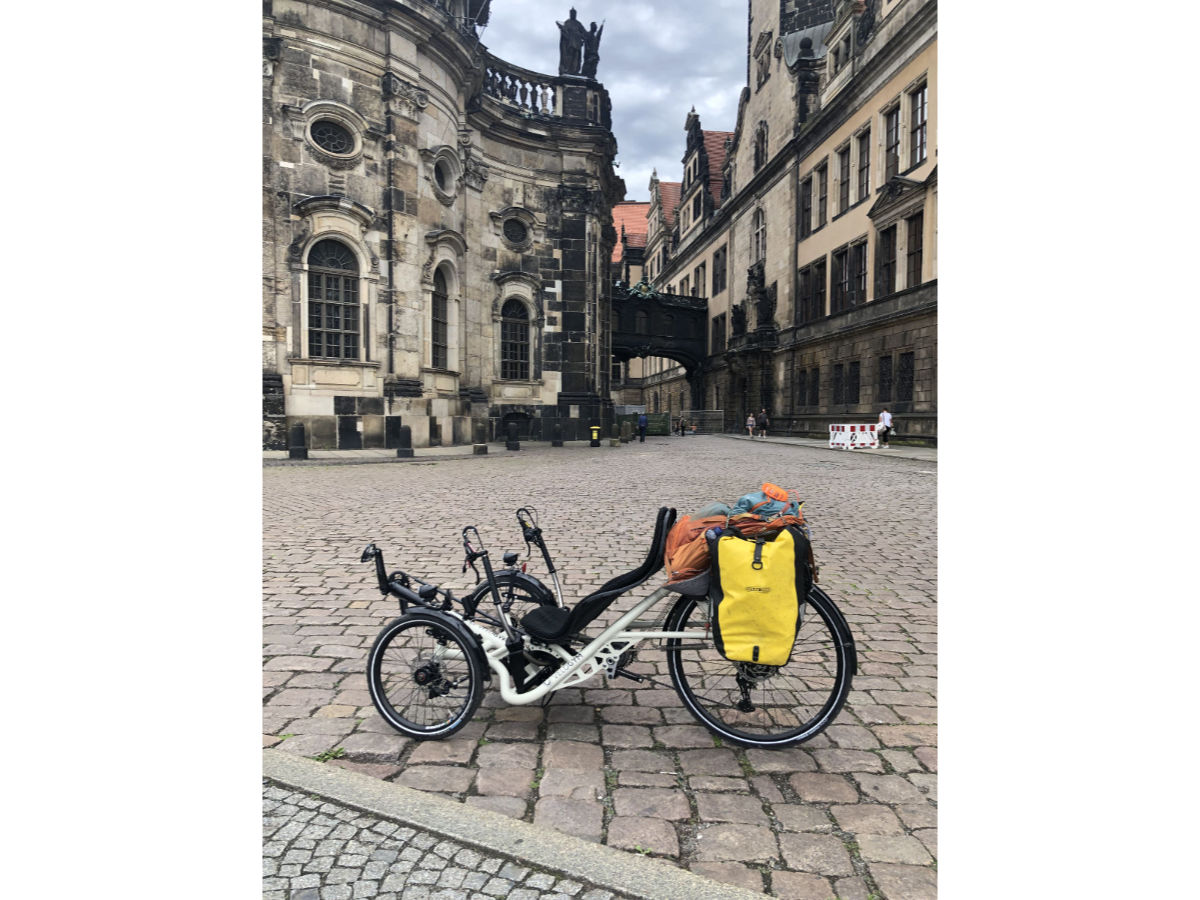 Dresden bei der Semperoper